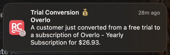 getting these notifications on holiday is just epic