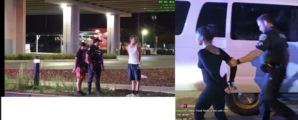 kickafterdark's tweet photo. ice poseidon scavenger hunt day 5:

only 3 arrests today! https://t.co/MxH3kgEC5w