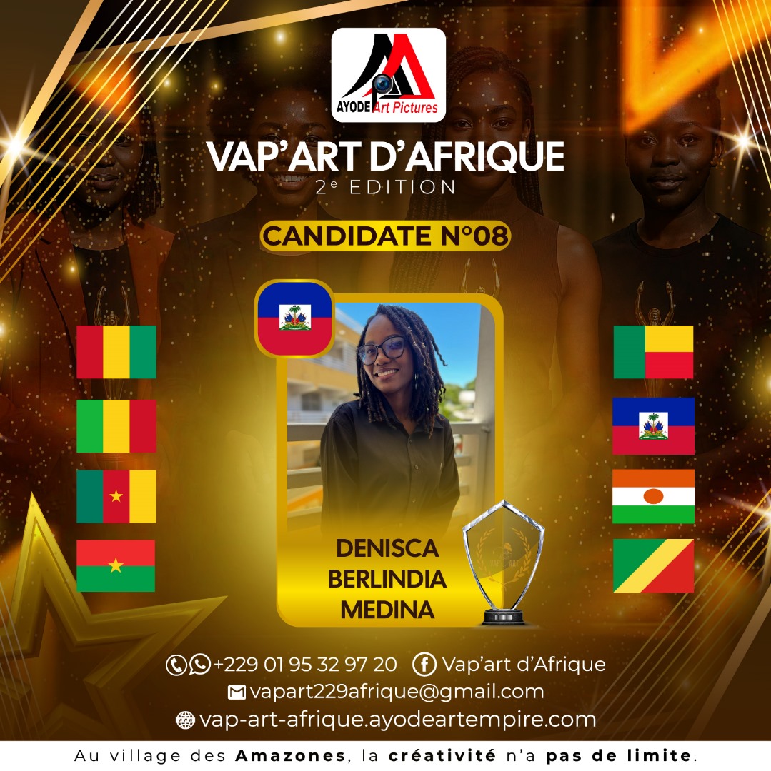 Berlindia Medina Denisca, photographe et communicatrice haïtienne, allie écriture et image pour défendre les droits humains, documenter la résilience et donner voix aux invisibles d’Haïti. 📸✊
#VAPART #AmazonesPhotographes #Haïti