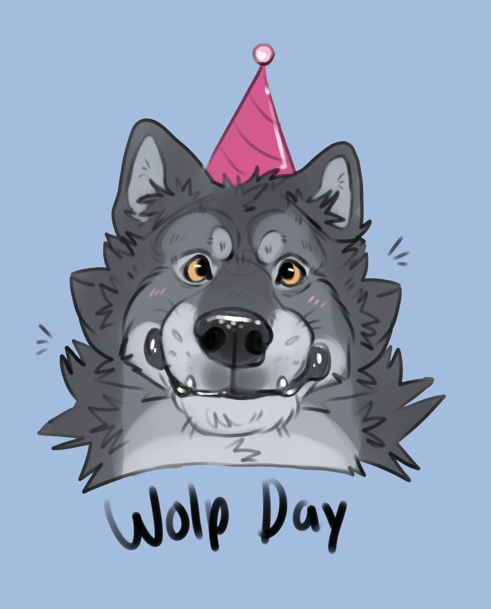 Lil wolp sketch for #InternationalWolfDay 🐺🐾