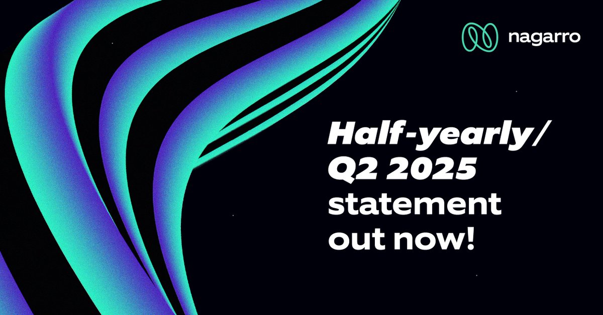 Nagarro's tweet photo. Nagarro SE posts 4.7% YoY revenue growth in constant currency in Q2 2025. Click here to read about Nagarro´s Q2/H1 financial performance in detail: https://t.co/7sBzjZxYq3
#EarningsReport #FluidicEnterprise #TecDAX https://t.co/MDW7sfzVQc