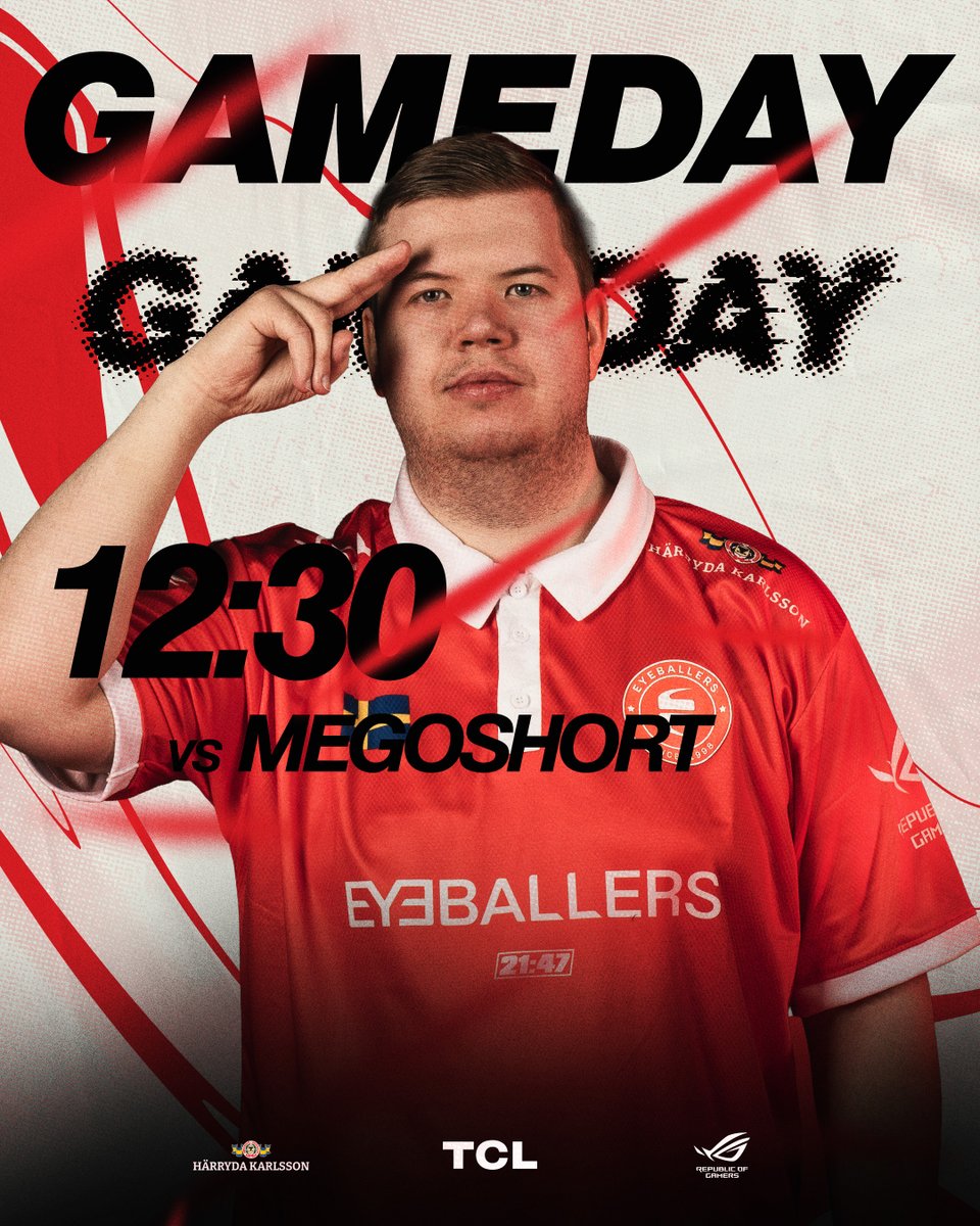 EYEBALLERS (@eyeballers) on Twitter photo GAMEDAY!
A swedish derby awaits us as we take on megoshort in United21.
Happy to see you again, <a href="/flusha/">Robin Rönnquist</a>. 👋
(But please be gentle) GAMEDAY!
A swedish derby awaits us as we take on megoshort in United21.
Happy to see you again, <a href="/flusha/">Robin Rönnquist</a>. 👋
(But please be gentle)