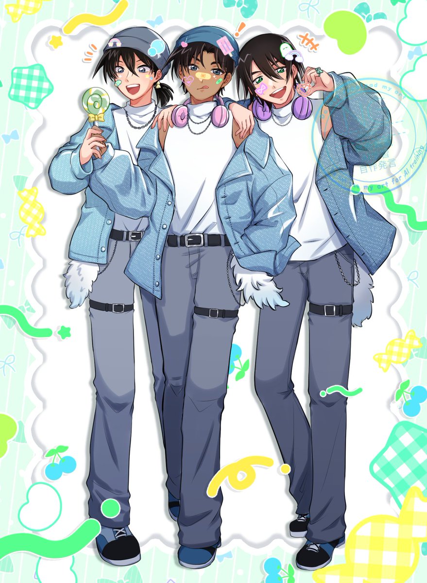 沖平聖🍭ﾛﾘﾎﾟ三つ子コーデ
ツリーにおまけ