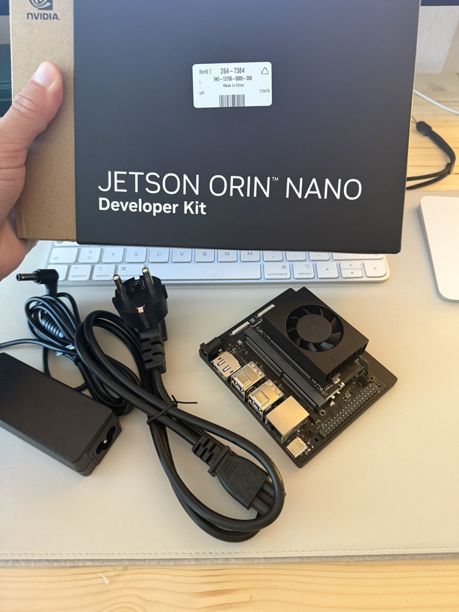 baumcodes's tweet photo. exploring my new ai companion for running long LLM experiments — without torching my credit card on cloud costs 🔥 

say hi, mr jetson https://t.co/jtvodIB7no
