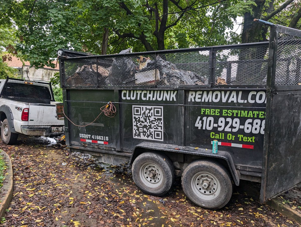 ClutchJunk's tweet photo. Junk Removal in Baltimore, Anne Arundel &amp; East Howard 🚛
Furniture, appliances, cleanouts &amp; more. Fast, insured, hassle-free service for homes, businesses &amp; realtors. Same or next-day.
🌐 https://t.co/Ud6gs39nVa
#JunkRemoval #Cleanouts https://t.co/rOptKX6siT