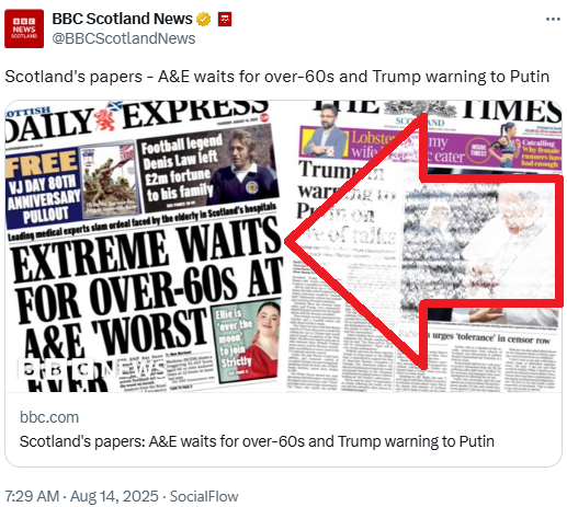 msm_monitor's tweet photo. The blacklisting of The National by BBC Scotland continues as does the London controlled broadcaster's ever defiant and increasingly transparent political bias. https://t.co/gK4y8IdaD6