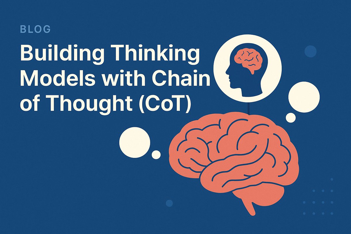 CoderGhost37's tweet image. Just published: Building Thinking Models with Chain of Thought (CoT) Learn how to make AI reason step-by-step like a human — with clear examples &amp;amp; code!  
Read here: kushagramathur.hashnode.dev/building-think…

@ChaiCodeHQ 
 #AI #ChainOfThought #MachineLearning #OpenAI