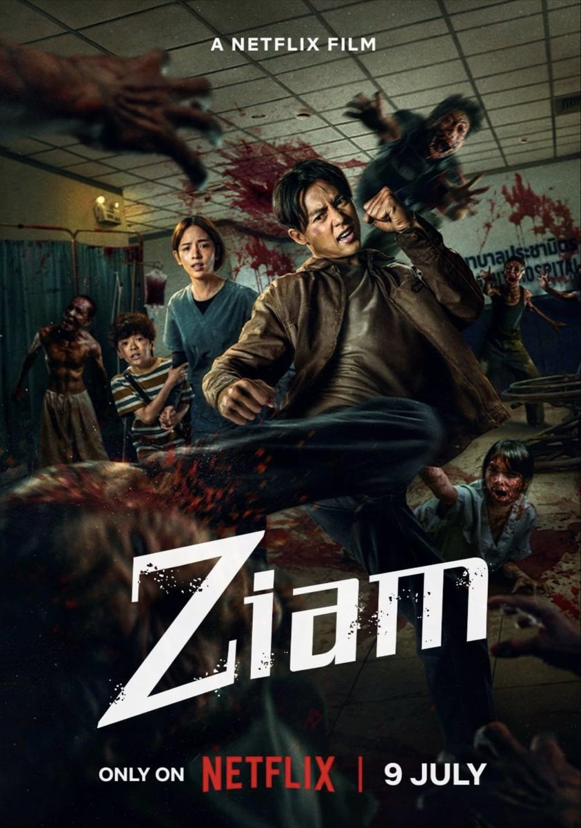À l’instar des productions sud-coréennes, les thaïlandaises poussent le curseur. #Ziam un actionner/post apocalyptique/horreur, doté d’une mise en scène efficace, de scènes violentes, d’une b.o entraînante et d’un sous texte intéressant mais pas assez développé. 
Sur <a href="/NetflixFR/">Netflix France</a>.