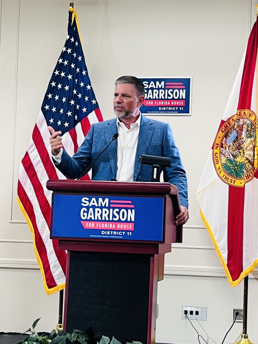 Proud to support my friend Rep Sam Garrison. A man with integrity, a vision and commitment to good public policy.  #TeamClay