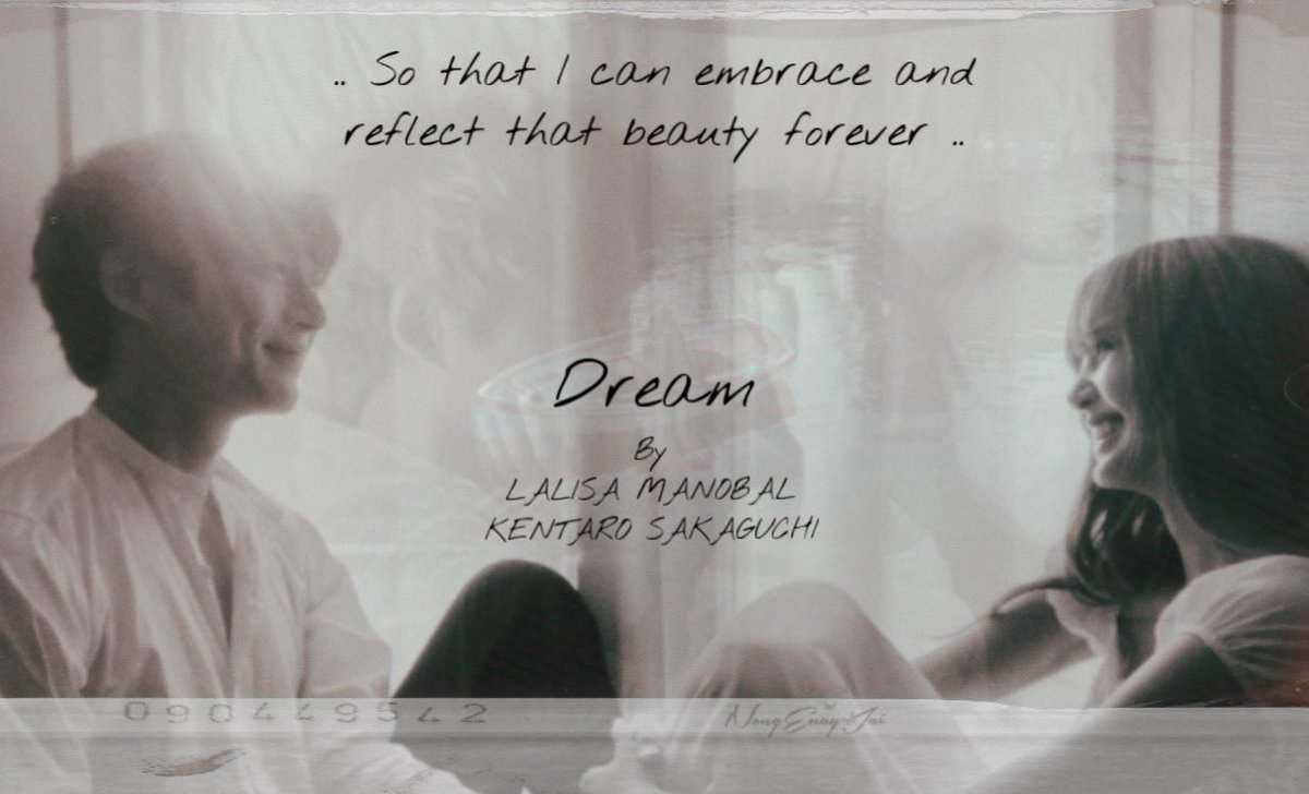 น้องอยากเป็นต้นไม้
พี่อยากเป็นทะเลสาบที่เคียงข้างต้นไม้นั้น
.
.
..เพื่อจะได้โอบกอดและสะท้อนความงดงามของต้นไม้นั้นตลอดไป..
.
.
กรี๊ด…..😭 แก…….

DREAM FILM OUT NOW 
#LISAxDREAM

🥺youtu.be/FMX98ROVRCE?si…