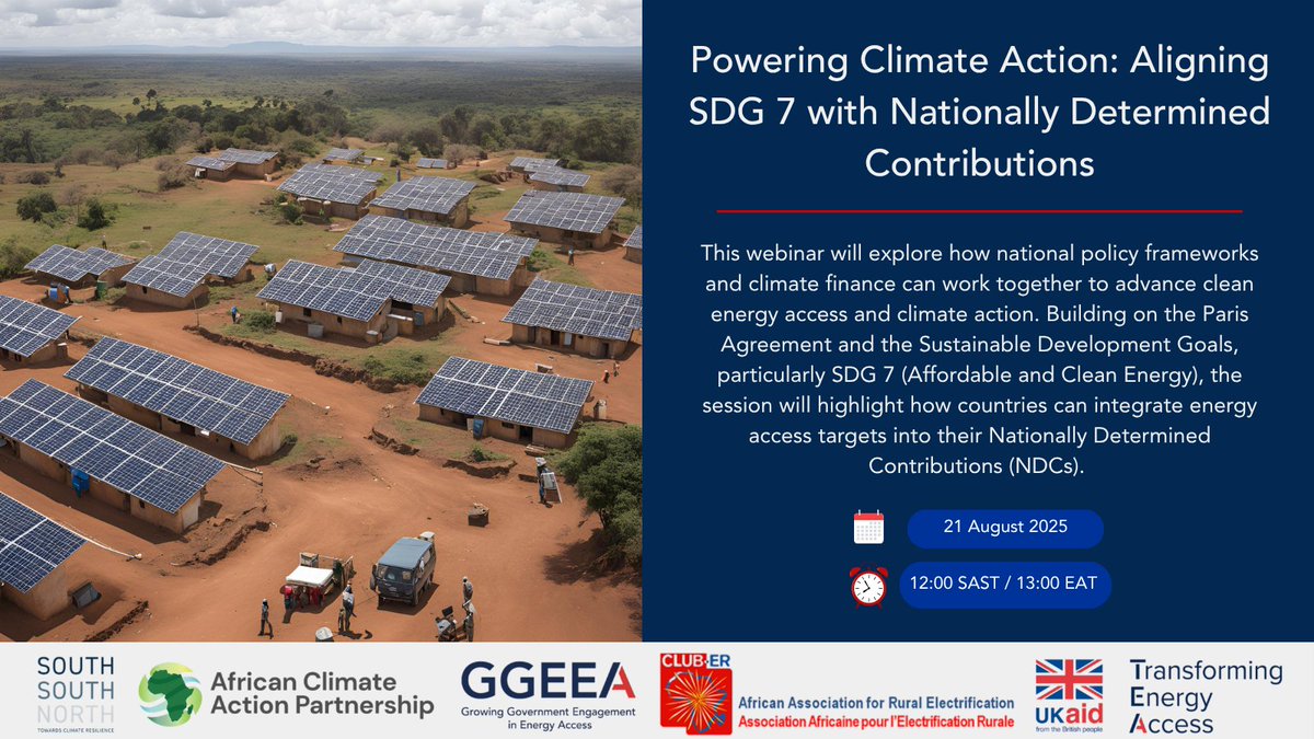 African Climate Action Partnership (AfCAP) tweet media