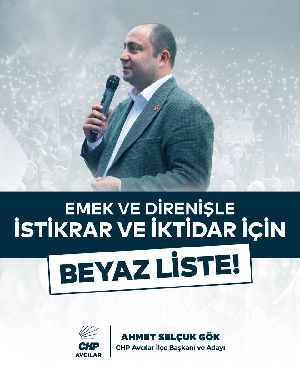 Örgütlü mücadeleyle emeği büyütecek, beyaz listeyle kazanacağız!