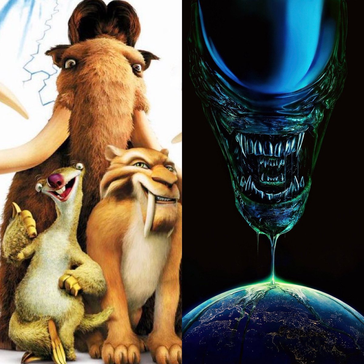 Oficial: Las películas de 'La Era de Hielo' ahora son canon en la franquicia de la serie de 'ALIEN'.