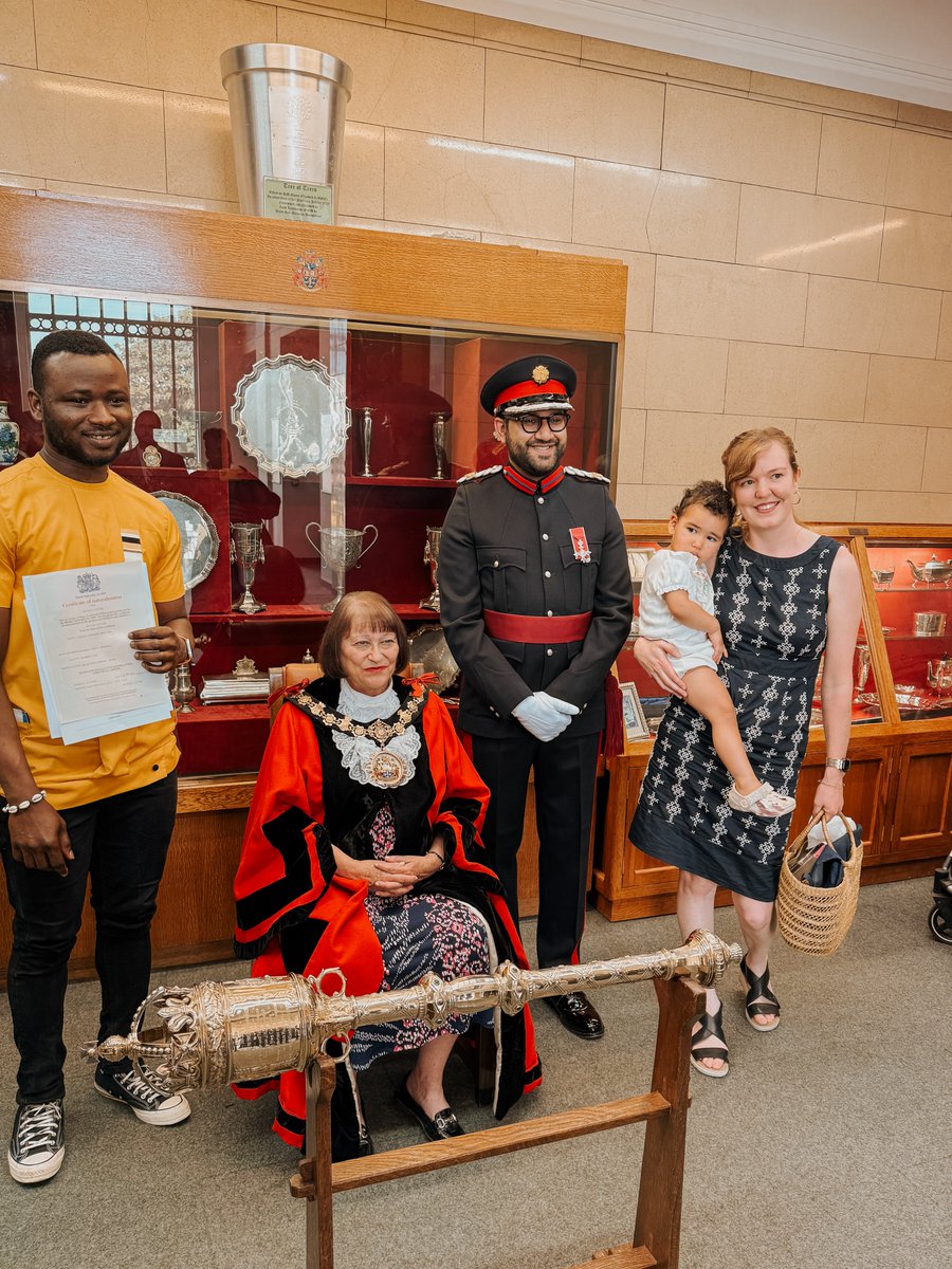 Saeed Atcha MBE DL (@saeedatcha) on Twitter photo A lovely afternoon joining the Ceremonial Mayor of Salford at a citizenship ceremony welcoming over 35 new citizens to the United Kingdom on behalf of the Lord-Lieutenant and HM The King. A proud moment for all with people from ๐บ๐ธ๐จ๐ณ๐ณ๐ฌ๐ฏ๐ฒ๐ธ๐ฉ๐ฎ๐ท๐ฎ๐ถ๐ต๐น๐ฑ๐พ๐ฎ๐ณ๐ซ๐ท๐ต๐ฐ๐ช๐ท
<a href="/GMLO_UK/">GM Lieutenancy</a> <a href="/SalfordCouncil/">Salford City Council</a> A lovely afternoon joining the Ceremonial Mayor of Salford at a citizenship ceremony welcoming over 35 new citizens to the United Kingdom on behalf of the Lord-Lieutenant and HM The King. A proud moment for all with people from ๐บ๐ธ๐จ๐ณ๐ณ๐ฌ๐ฏ๐ฒ๐ธ๐ฉ๐ฎ๐ท๐ฎ๐ถ๐ต๐น๐ฑ๐พ๐ฎ๐ณ๐ซ๐ท๐ต๐ฐ๐ช๐ท
<a href="/GMLO_UK/">GM Lieutenancy</a> <a href="/SalfordCouncil/">Salford City Council</a>