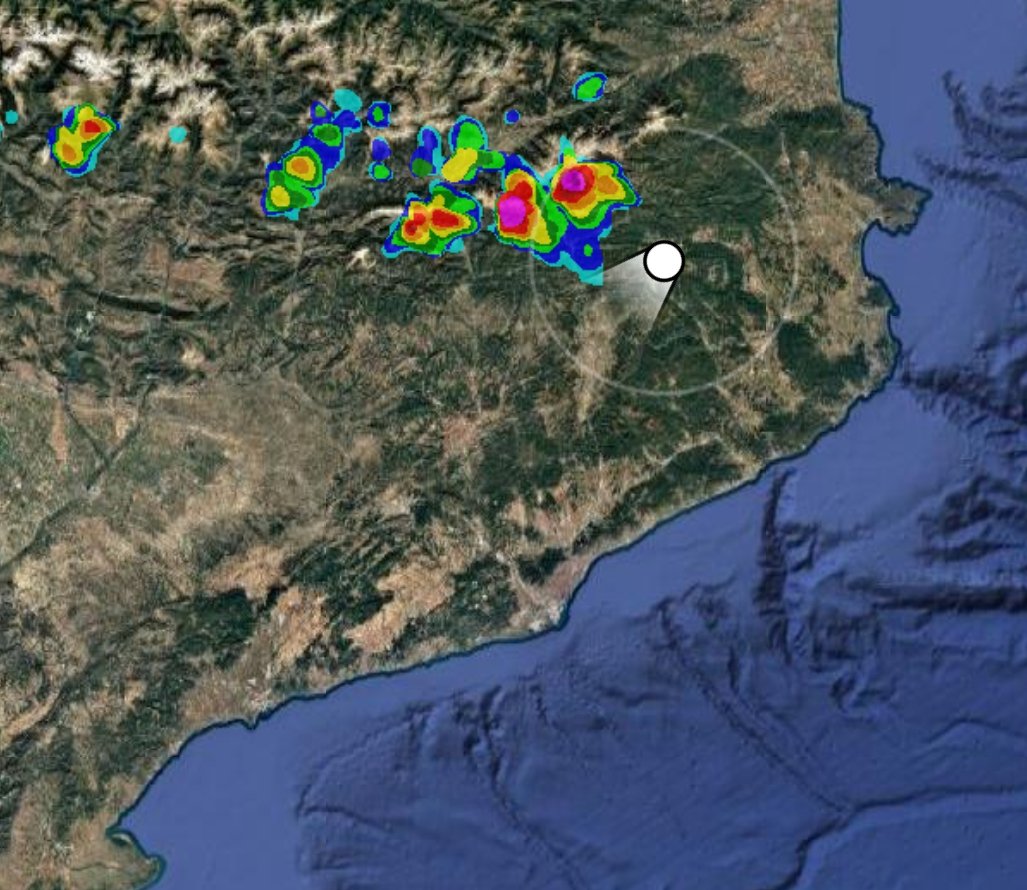Radar 14:10h 🌧️⛈️