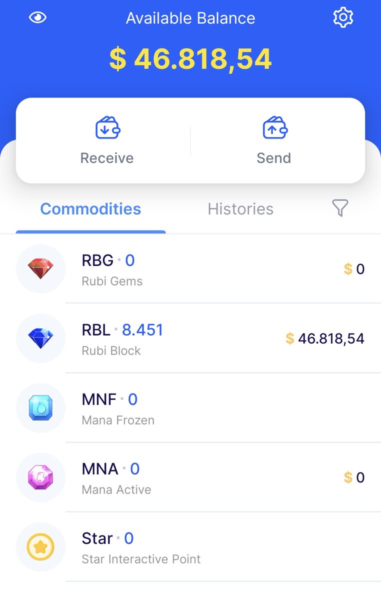 You m!ss PI Netw○rk ❌
Do not miss RUBI NETWORK ✅

Biggest A!rdrop ○pportunity !! 💰 💰
1 $RUBI COIN is currently worth $5

to start mining ⛏️⛏️

go to PLAY store or APPSTORE

search and install RUBI app

signup with code: BossVNN 

#RubiNetwork