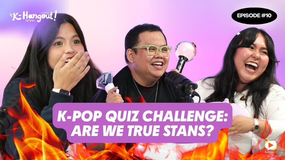 How well do you really know K-pop? 😅 Watch the full episode to see if you can get a perfect score: youtu.be/HEuO9HuoLF4

#BlogaPlay #KHangout