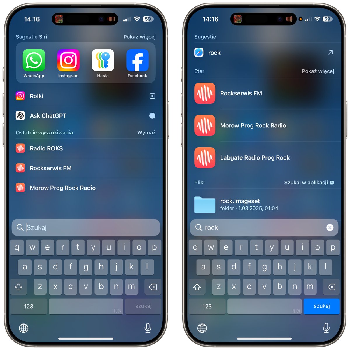 One more hint of new feature coming to Eter (<a href="/EterRadioApp/">Eter</a>) soon. Stations are searchable in Spotlight. In many cases I find it faster to lanych playback of the stream than opening the app itself. Stay tuned!

Eter in App Store: apps.apple.com/us/app/eter-st…
#radio #radioapp #ios #apps