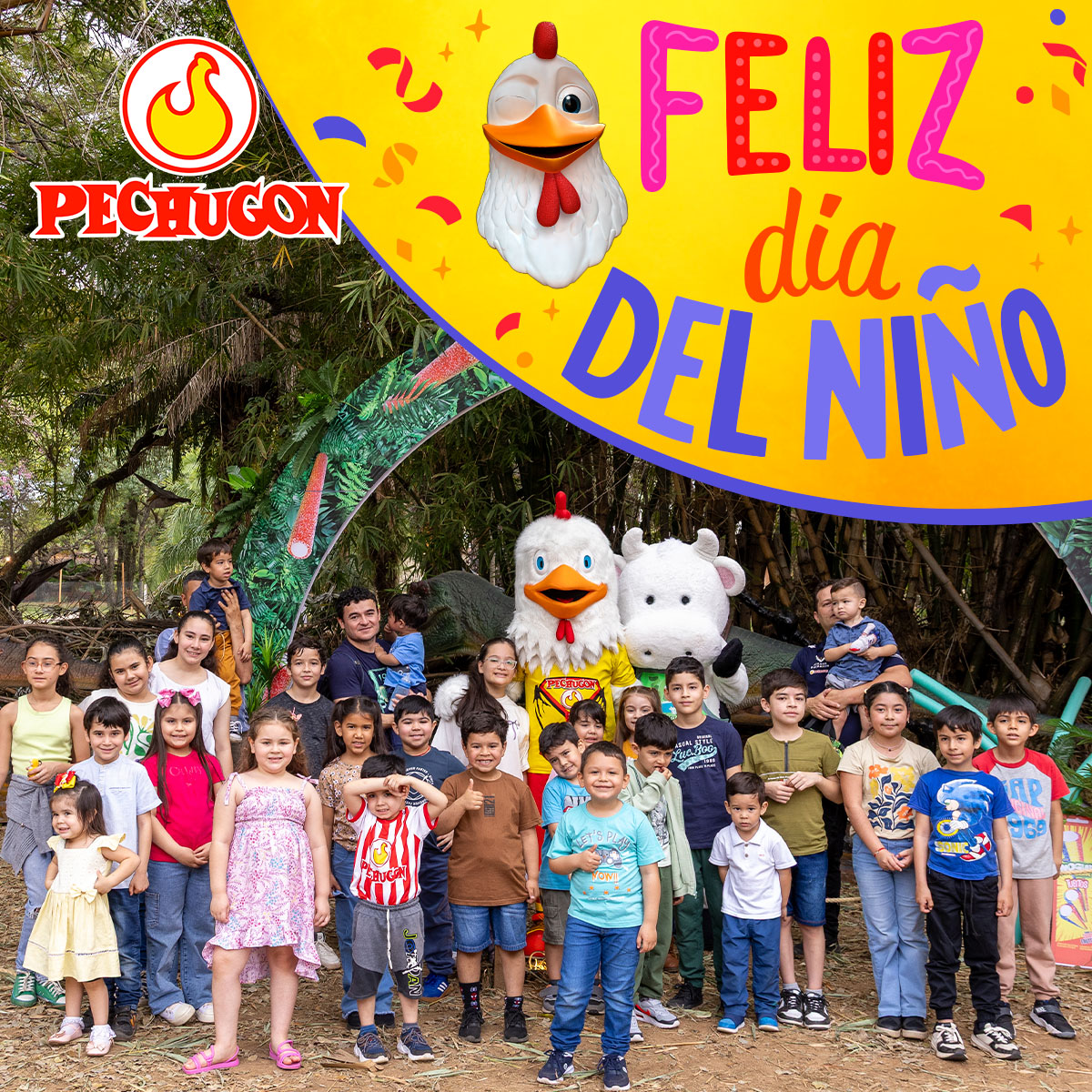 PechugonPy's tweet photo. Una infancia feliz es el mejor regalo que se le puede dar a un niño
FELIZ DIA DEL NIÑO🥳🎊
.
.
#Pechugon #PechugonPy
#DeliciosamenteNatural https://t.co/EGi89JSHFc