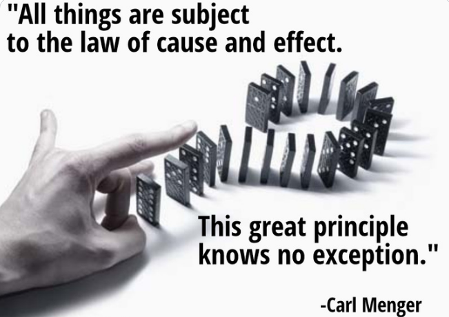 There are economic laws.
They are discoverable.
The divine economy theory lays them out for you to see.