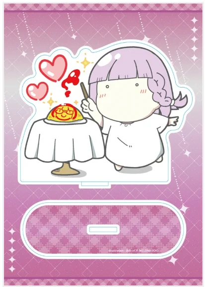 昨年もそうだったのですがメロブ購入特典のこのアクスタ、作者の私が一番欲しい。。 