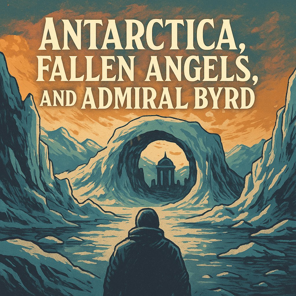 TNTJohn1717's tweet photo. Antarctica, Fallen Angels, and Admiral Byrd – Peeling Back the Frozen Curtain of End-Time Secrets

Introduction – Why Antarctica Matters in Bible Prophecy

For many people, Antarctica is nothing more than a barren wasteland of ice—a frozen desert with penguins, research stations, and not much else. But what if I told you that beneath those miles of ice lies a story so old, so dangerous, and so spiritually explosive, that the powers of this world would do anything to keep it hidden?

The End Times Prophecies channel recently put out a fascinating video tying together Antarctica, fallen angels, and the expeditions of Admiral Byrd—and I have to say, it’s one of the more interesting combinations I’ve seen in a while. And credit where it’s due: Lucius has been hammering at this subject for a long time, and his digging into biblical and historical anomalies has given me some of the ammo I needed to look deeper.

From my own KJV Bible-believing, dispensational perspective, I want to take what was said in that video and go beyond it—connecting dots from Genesis to Revelation, from the book of Enoch (for historical context) to classified military missions, from Nephilim legends to end-time deception. Because make no mistake, Antarctica is not just about ice and snow. It’s a chess piece in the enemy’s final strategy.

The Biblical Foundation – Why the World’s Secrets Are Buried at the Ends of the Earth

The Bible says in Job 38:30 that “The waters are hid as with a stone, and the face of the deep is frozen.” That’s an interesting phrase—“the face of the deep is frozen.” If the “deep” refers to the great waters beneath and around the earth, then Antarctica could literally be the “frozen face” of the abyss.

Psalm 2 reminds us that “the kings of the earth set themselves, and the rulers take counsel together, against the LORD, and against his anointed.” If the rulers of this world are aligned with Satan’s agenda, then places like Antarctica—off-limits to the average citizen—are prime real estate for whatever they’re hiding.

We also know from Jude 1:6 that there are “angels which kept not their first estate” who are “reserved in everlasting chains under darkness unto the judgment of the great day.” That means there are angelic beings—fallen angels—confined in specific places until their release. Could one of those prison sites be under the Antarctic ice?

Admiral Byrd’s Strange Expedition – Official Reports and Unofficial Whispers

The End Times Prophecies video referenced Admiral Richard E. Byrd’s expeditions to Antarctica—especially the infamous Operation Highjump (1946–1947). Publicly, the mission was said to be for training and exploration. Privately, however, reports have swirled for decades about strange encounters.

Byrd allegedly described flying into areas without ice, finding mountains, lakes, and lush vegetation deep inside Antarctica. There are also persistent rumors that he encountered advanced craft—some say Nazi technology, others say something not of this world.

From a biblical angle, if Byrd did indeed see a “hidden land” beyond the ice wall, it could align with Genesis 10–11—civilizations scattered and hidden after the Tower of Babel—or even pre-Flood structures buried under ice during the cataclysm of Genesis 7.

The Fallen Angel Connection – Why Antarctica Could Be a Spiritual Prison

Here’s where the Bible and this conspiracy line up in a chilling way. In 1 Enoch 18 (historical, not inspired Scripture, but interesting nonetheless), Enoch describes being taken to the ends of the earth where he sees a “place of chaos” and “prison for the stars of heaven.” This parallels Jude 1:13, where the fallen angels are called “wandering stars, to whom is reserved the blackness of darkness for ever.”

If these beings were bound after their rebellion in Genesis 6—the same angels who fathered the Nephilim—they might be in deep frozen containment until Revelation 9, when the “bottomless pit” is opened and entities are released to