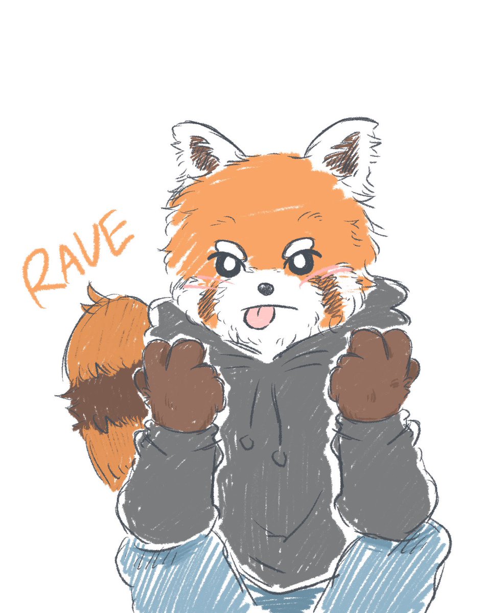 랫서팬더는 너무 귀엽게 생겨서 어떻게 그려도 꾸러기 느낌ㅠㅋㅋㅋ