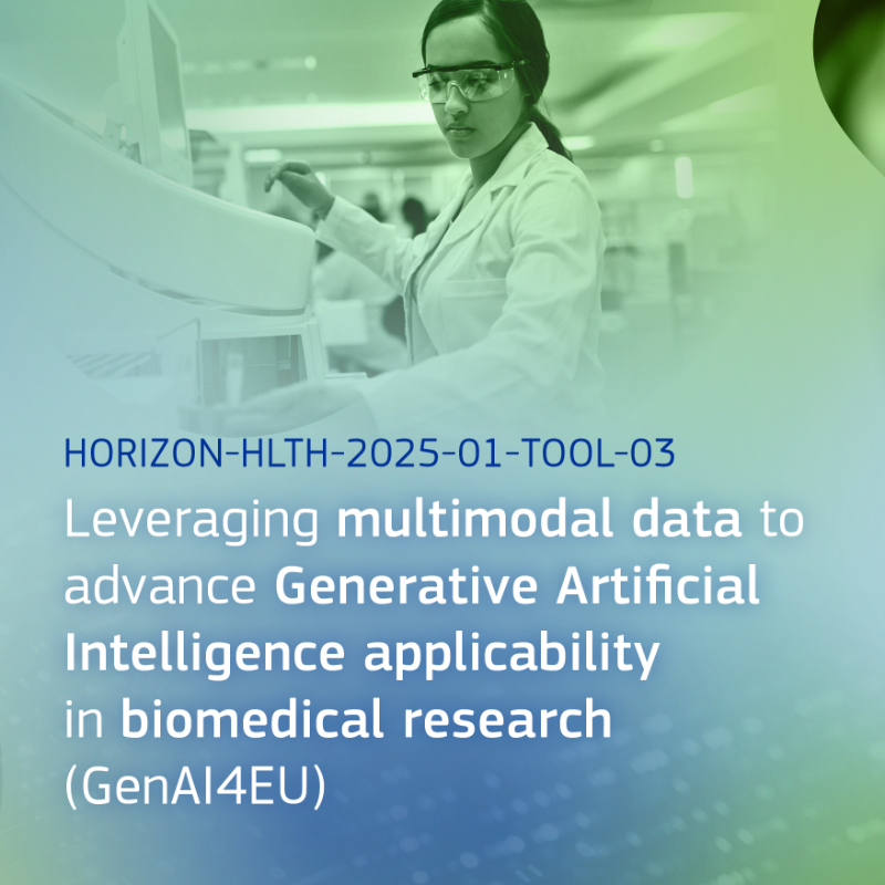 EU_HaDEA's tweet photo. Apply for EU funding under #HorizonEU and help unlock the potential of artificial intelligence for:

🌐 Better pandemic preparedness and response
🩺 Personalised healthcare
🧪 Advanced biomedical research

Submit your application by 16 September.