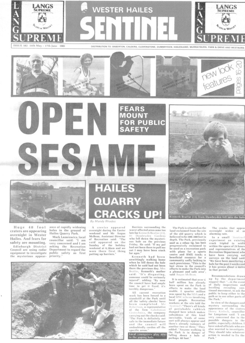 snapyou69's tweet photo. @MelSuleenia @holyroodmandy 40 years ago,Mandy was already working for the Wester Hailes Sentinel. https://t.co/MWu221PPOr