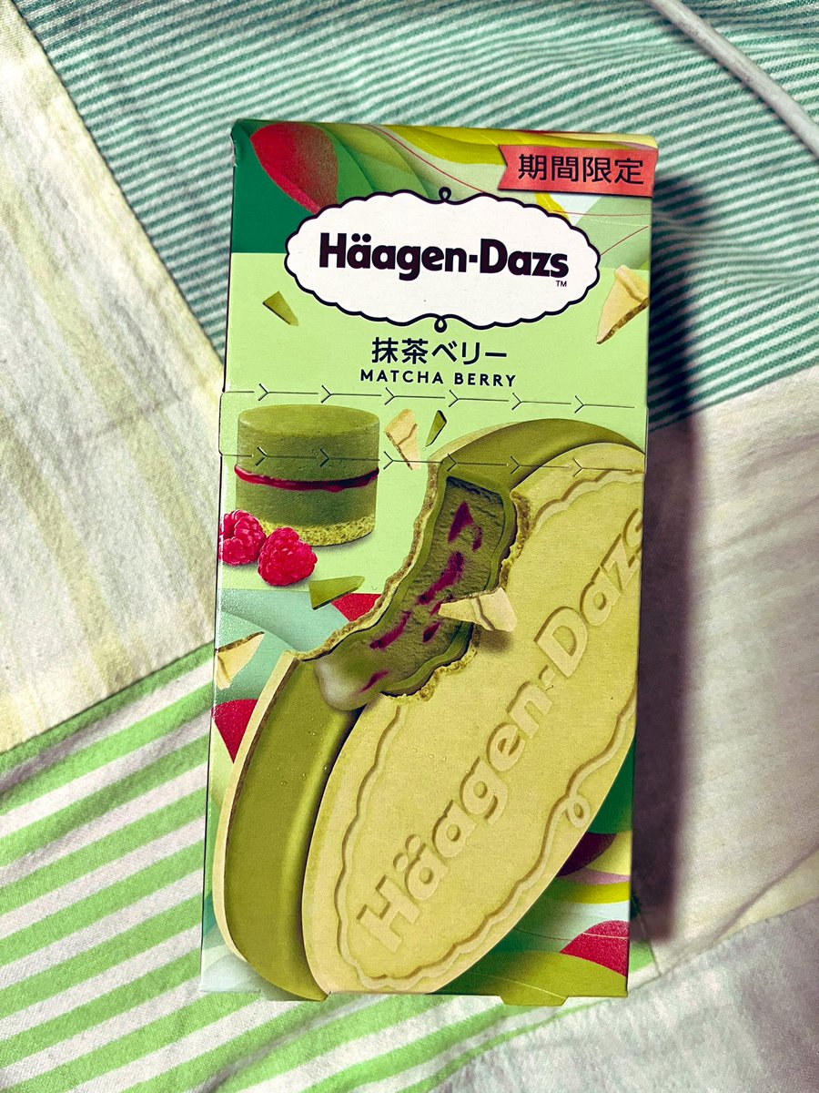 sio_samon's tweet image. 今日の夜のおやつ💚
このサクサク感が美味しいのよね🤩