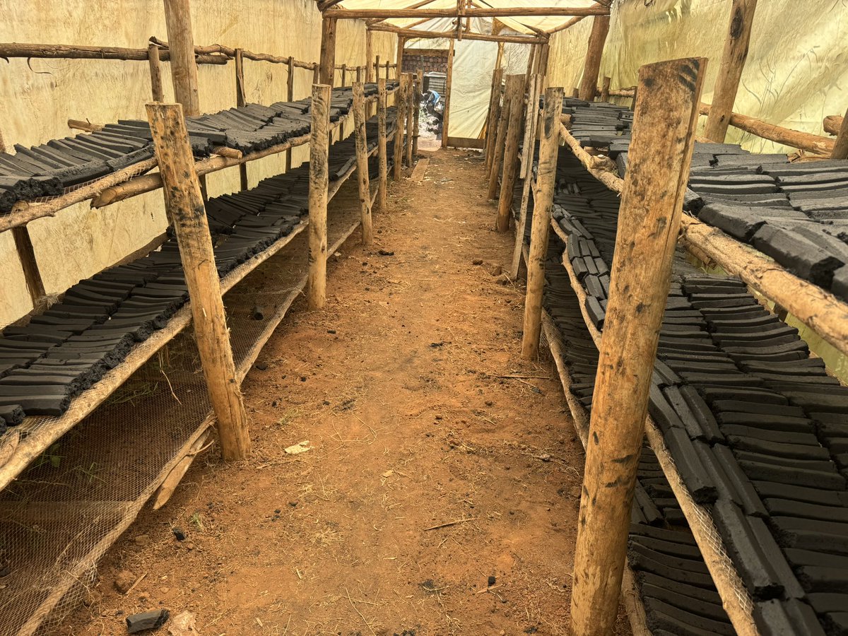 AsiliUganda's tweet image. Tip for #Briquettes businesses.

Drying briquettes under #Solardryer ensures maximum dryness that enhances ignition and overall performance of briquettes while cooking.

Save your customers the hustle of igniting briquettes by selling to them well well dried product.