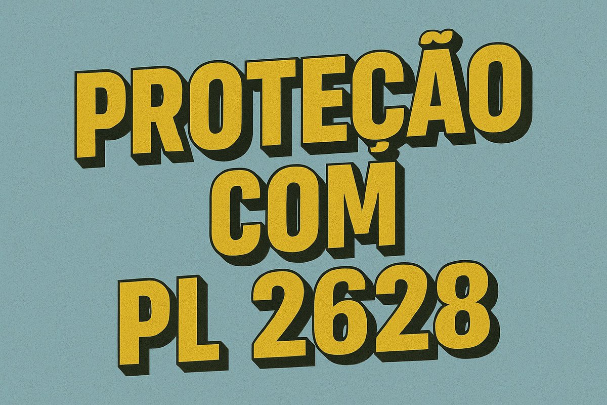 slpng_giants_pt's tweet image. Use a tag PROTEÇÃO COM PL 2628.

TikTok é usado para incitar suicídio (Bloomberg, 2023); Instagram produz distúrbios mentais em crianças e adolescente (WSJ, 2021); Twitter permite disseminação de abuso sexual infantil (Reuters, 2024), mesmo problema também presente no TikTok e…