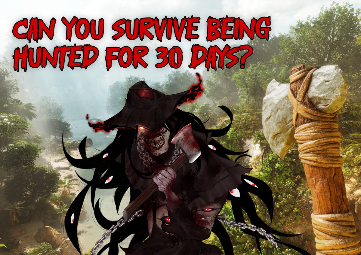 VTubers! I challenge you to the ultimate game of hide and seek!

30 days, as many Vtubers as we can load the island with, 3 days head start and then the hunt is on.

Reckon your stealth skills can avoid capture for a whole month?

Registration form with details in comments!