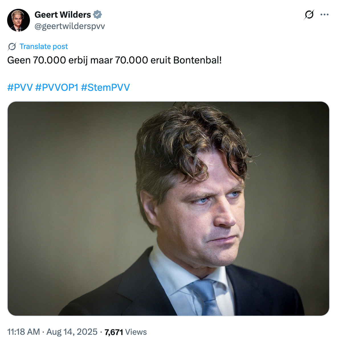 Omdat populisten elk cijfer koppelen aan asielinstroom, adviseer ik politici om, als zij cijfers noemen, duidelijk te maken dat 't gaat om migratiecijfers. 
Asielmigratie is daarvan 'n onderdeel, naast arbeids-, kennis en gezinsmigratie. #Wilders👇zet mensen op 't verkeerde been!