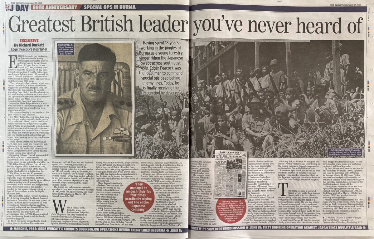 Robert Lyman 🇺🇦 (@robert_lyman) on Twitter photo Nice to see <a href="/MattNixson/">Matt Nixson</a> and <a href="/Daily_Express/">Daily Express</a> hit it out of the park with their continuing coverage of VJ Day tomorrow, including excellent features today by <a href="/sauldavid66/">Saul David</a> <a href="/richard_duckett/">Dr. Richard Duckett</a> and <a href="/Iain_MacGregor1/">Iain_MacGregor1 (@iainmacgregor1.bsky.social)</a> Nice to see <a href="/MattNixson/">Matt Nixson</a> and <a href="/Daily_Express/">Daily Express</a> hit it out of the park with their continuing coverage of VJ Day tomorrow, including excellent features today by <a href="/sauldavid66/">Saul David</a> <a href="/richard_duckett/">Dr. Richard Duckett</a> and <a href="/Iain_MacGregor1/">Iain_MacGregor1 (@iainmacgregor1.bsky.social)</a>