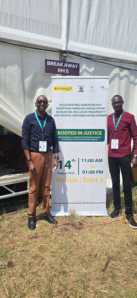 Interesting &amp; engaging discussions to help demystify &amp; accelerate Agroecology, as a catalyst for transforming Kenya's food systems,  in a side-event at the 2025 Devolution Conference. Koppert provides tools for safe &amp; sustainable crop protection, an important Agroecology tenet.