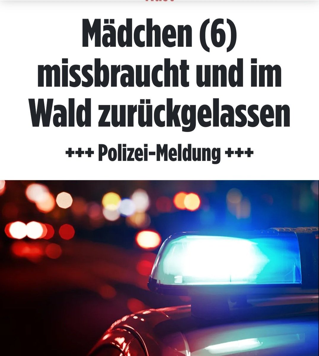 Carsten_Stahl_1's tweet image. 6-Jahrige aus Wasserpark entführt und im Wald missbraucht !!!

Null Toleranz bei Vergewaltigung,  Missbrauch, und Misshandlung, das gilt für absolut jeden Täter und das ohne Ausnahme, alles andere wäre Täterschutz und ein Schlag ins Gesicht der Opfer !!!

Wer Menschen…