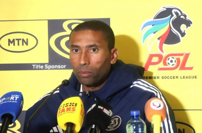 "The players who are injured at the moment are Sibisi, Makhaula, and Ndah. Everyone else is available for selection . We have a big squad, and it's also important to integrate the new players " - Orlando Pirates Coach Abdeslam Ouaddou at the #MTN8 press conference #WafaWafa