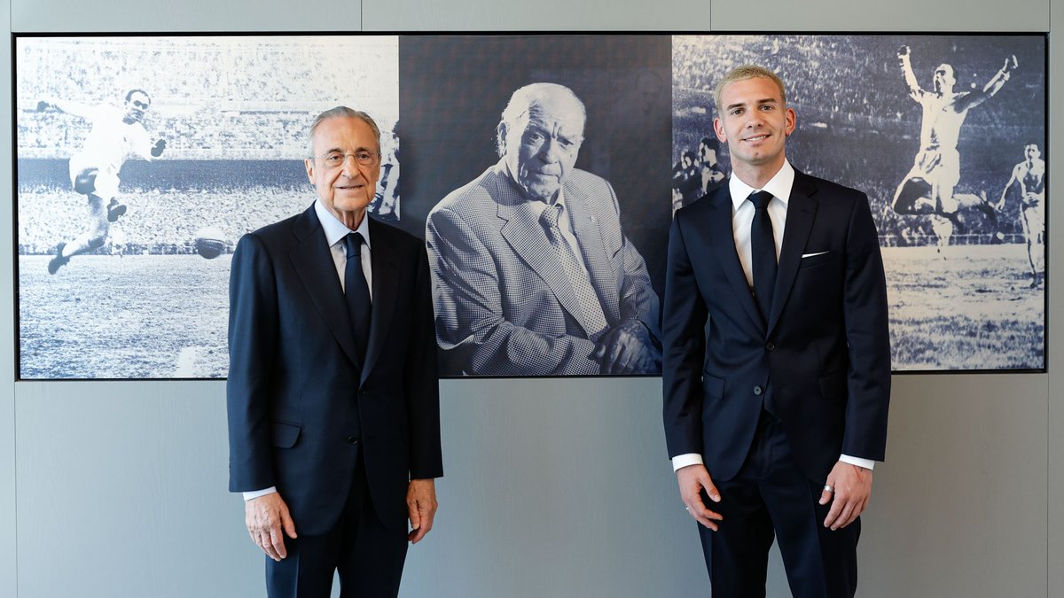 realmadrid's tweet photo. 📸 #WelcomeMastantuono 📸 https://t.co/d1Xggcx7Rh