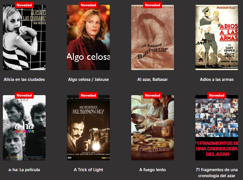 ¡¡¡NOVEDADES!!!🚨

Lo estabais esperando, eFilm os trae nuevas películas, GRATIS gracias a tu biblioteca local. ¿A que esperas?🧐
Comparte para que se enteren todos tus amigos y traigamos más novedades.🔁

➡️efilm.online/lists/1352/rec…