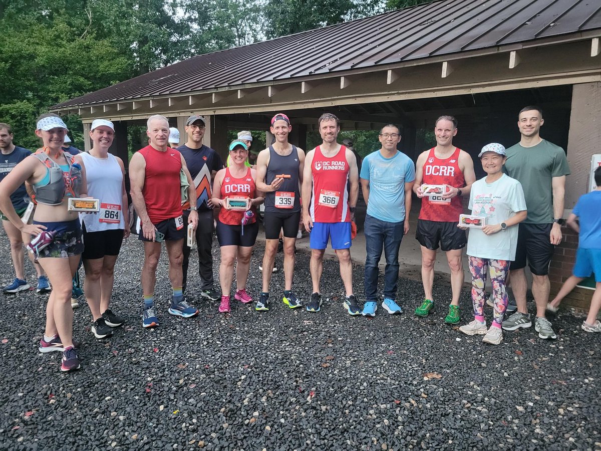 It was a soupy <a href="/dcroadrunners/">DC Road Runners Club</a> Bluemont 5K, but it was also lots of fun. What's soup without friends anyway?