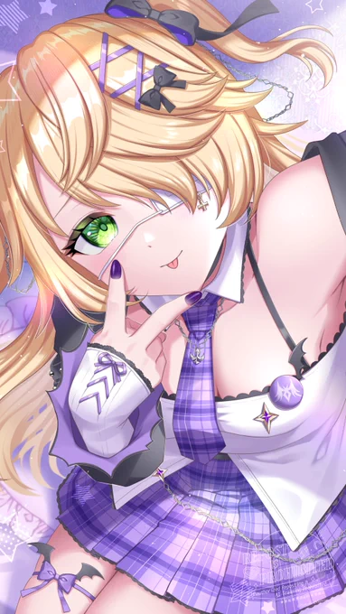 制服フィッシュル (縦長なのでタップ推奨)