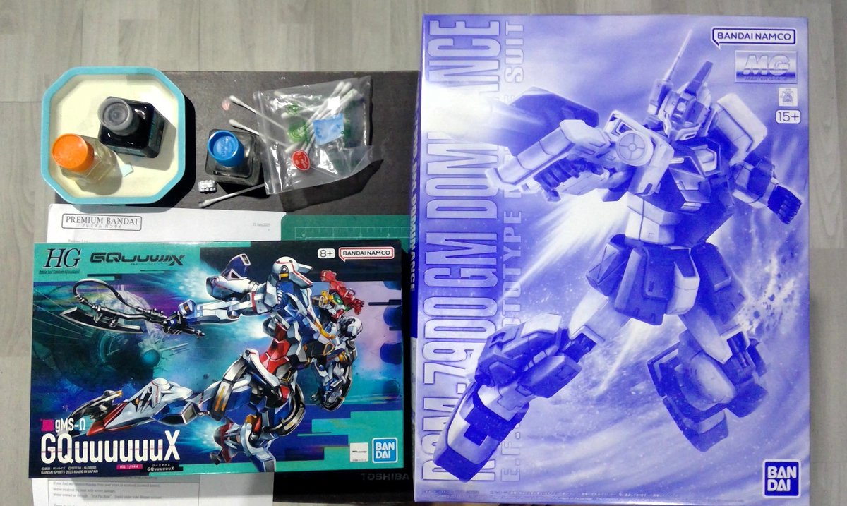 AJ_ChampKRG's tweet image. 今日のお迎え品です😅
ของเข้าบ้านวันนี้😅
#GUNPLA 
#ガンプラ 
#PBandai
