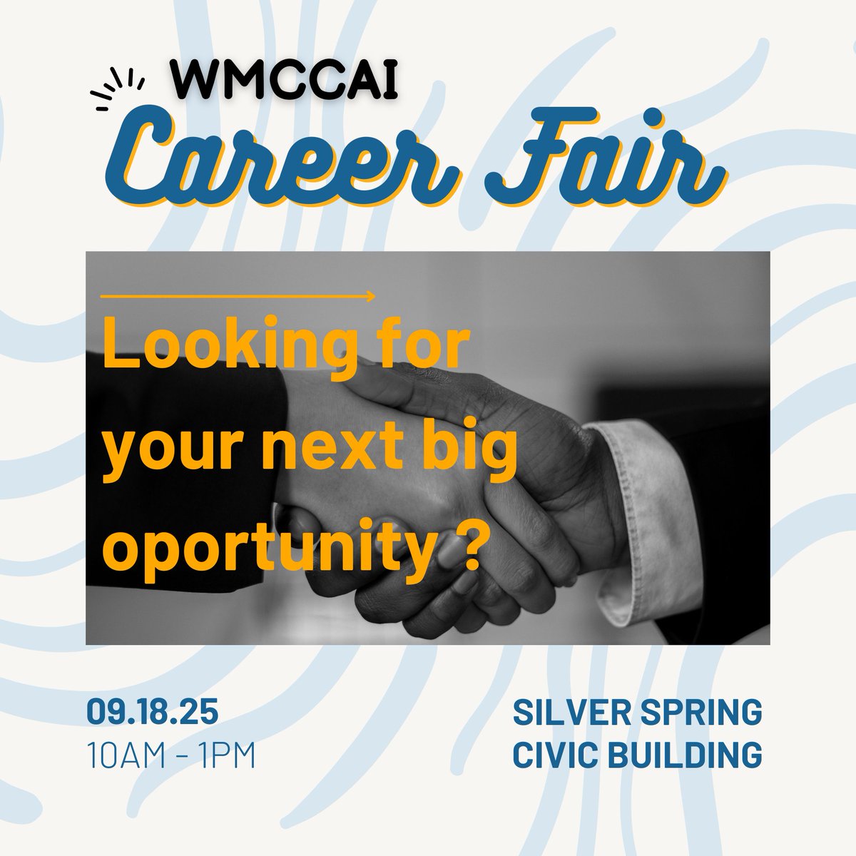 💼 More employers added to the WMCCAI Career Fair – and we’re still accepting exhibitors!

✅ Meet hiring companies
✅ Explore career opportunities
✅ Network in person

👉 Sign up:ow.ly/kJU250WFjLx