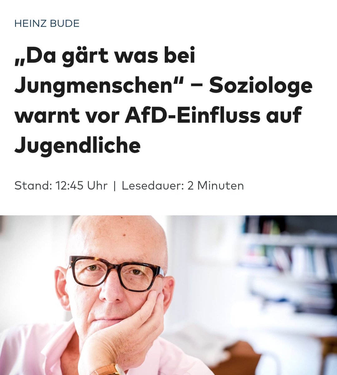 Stimmt das liebe JUNGMENSCHEN? 🤦🏼‍♀️

welt.de/politik/deutsc…