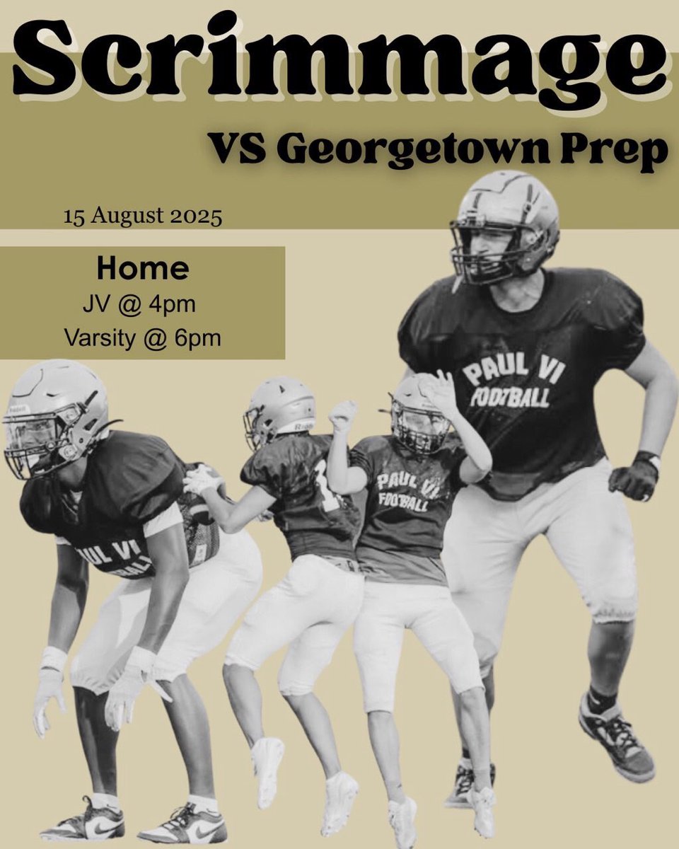 pvifootball's tweet photo. 8/15 scrimmage action at the Luke! https://t.co/huSXBJxHl1