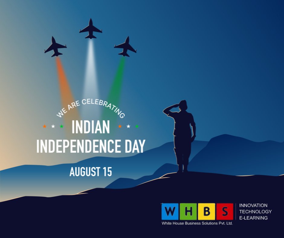 📷 Saluting the spirit of freedom and unity this Independence Day!
#IndependenceDay #IndiaAt79 #ProudToBeIndian #FreedomCelebration #August15 #IndianAirForce #SaluteToHeroes #WHBS #InnovationTechnologyELearning