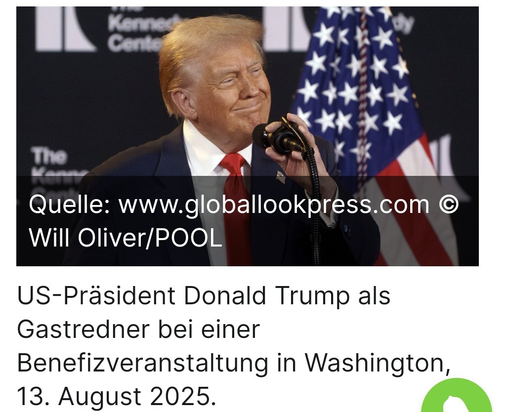 Trump schlägt ein "rasches Treffen" zwischen Putin und Selenskij vor
🔴

US-Präsident Donald Trump äußerte den Vorschlag, dass nach dem Gipfeltreffen in Alaska zügig eine neue Verhandlungsrunde zwischen dem russischen Präsidenten Wladimir Putin und Wladimir Selenskij stattfinden