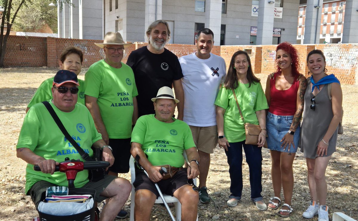En el reparto de esta mañana con Los Albarcas y el Pepino ❤️
¡Las fiestas de Butarque 2025 siguen!✨
