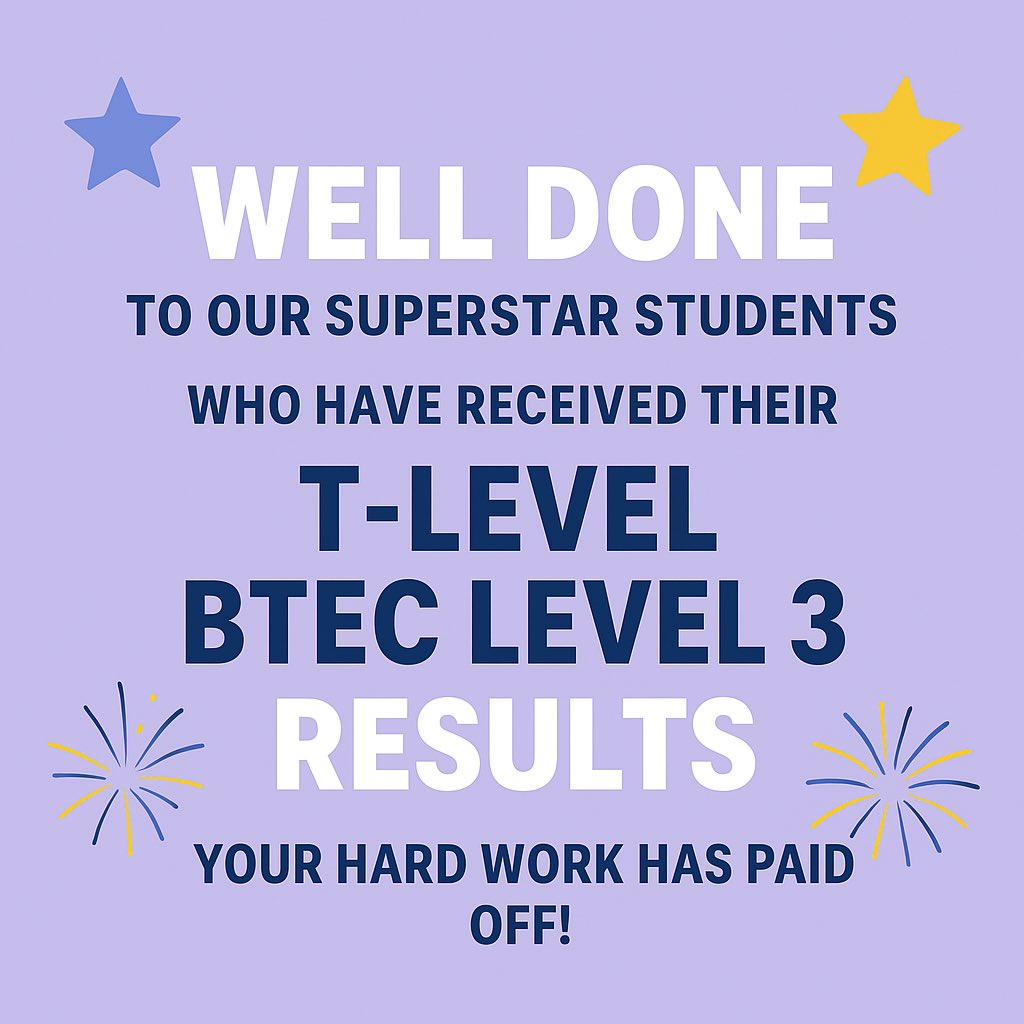 Rach31M's tweet photo. πHuge well done to our T-Level & BTEC Level 3 superstars at @hopwoodhall CollegeππΌ
Your hard work & determination have paid off β now keep aiming high and seize every opportunityπ
#ResultsDay #TLevel #BTECLevel3 #Rochdale https://t.co/DARoLkMUUs